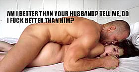 Hotter Than Your Husband? Tease Him Better Than Him?'