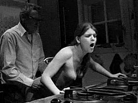 Kitchen Sex with a Brunette Teen: Big Tits and Hotness'