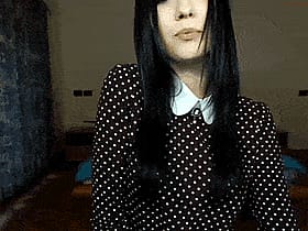 Babes with Big Tits: Emo Teen's Sizzling Sexy Show'