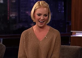 Blonde Celebrity Smiling for Sexy Porn'
