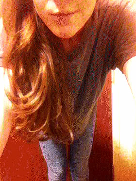 Big Tits Pussy Selfshot Redhead'
