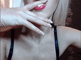 Cum-filled Mouth Overload: Red Lipstick and Sexy Slang'