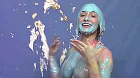 Whipped Cream Fetish: Messy Pie and Wam'
