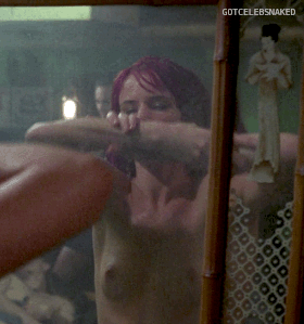 Hot Celebrity Nude in Mirror picture 1 of 1