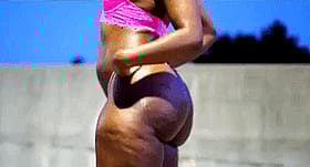 Sweet Chocolate Monster Butt: An Ebony Ass to Die For'