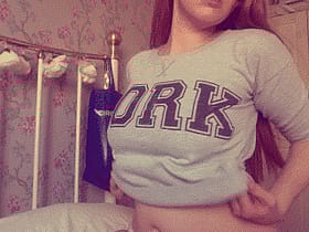 Big Tits Flashing Teen Giving Blowjob'