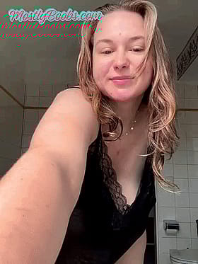Revealing My Huge Naturals: A Glimpse of My Busty Beauty