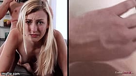 Blonde Pornstar Alexa Grace Gets Dirty on the Casting Couch'