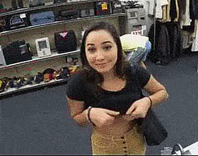 Big Tits in Public: A Sizzling Slide Show of Sexy Shots'