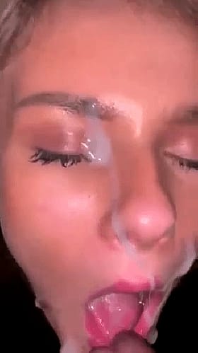 BBC Blowjob: Facial Cumshot with a Twist'