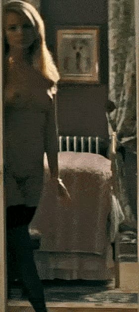 Blonde Celebrity in Stockings'