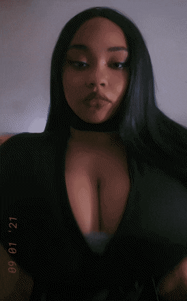 Sexy Ebony Chick with Big Boobs picture 1 of 1