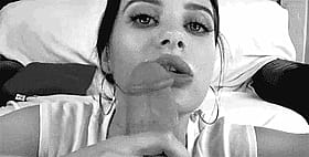 Brunette Blowjob Queen: Get Your Cock Sucked by a Hot Chick'