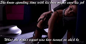 Boss Owned His Wife's Anal Lingerie'