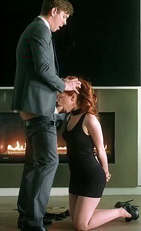Redhead Blowjob: A Man's Perspective'