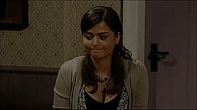Jenna Coleman's Boob Stare: A Celebrity Cleavage Showdown'