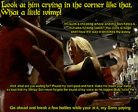 Look at Him Crying in the Corner Like a Little Wimp!'