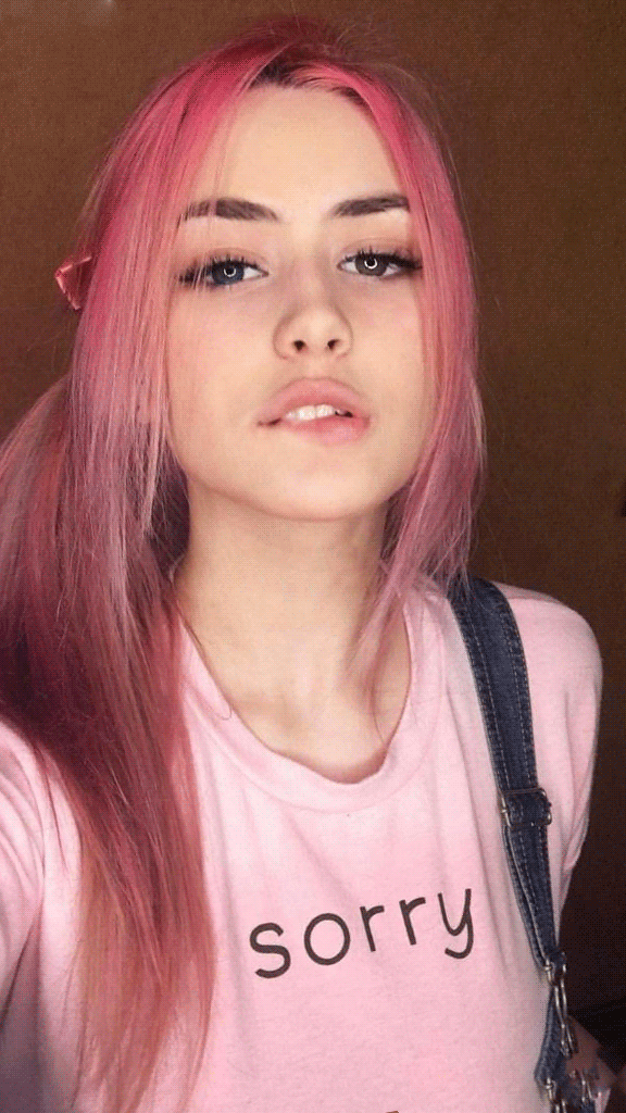 Babecock Babes with Pink Hair: A Sweet Selfshot picture 1 of 1