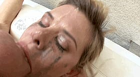Blonde Mouthfucked: A Tear-Filled Oral Experience'