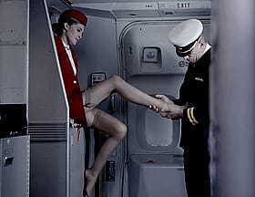Babes in the Airplane: A Steamy Encounter'