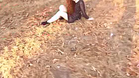 Redhead Teen Gets Public Sex'