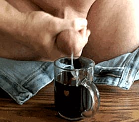 Penis Pumping Sperm: A Foodporn Delight'