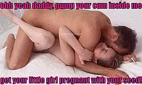 Pump Your Cum Into Little Girl Pregnant With Sexx'