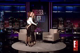 Chelsea Handler & Leah Remini's Hot Lesbian Ass Grab'