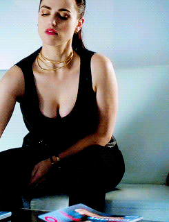 Babes, Celebrity, Cleavage, Heels: Katie McGrath's Sultry Sitting picture 1 of 1