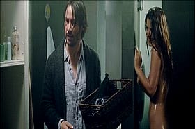 Celebrity Sex Scandal: Shirtless Man and Naked Woman in a Shower'