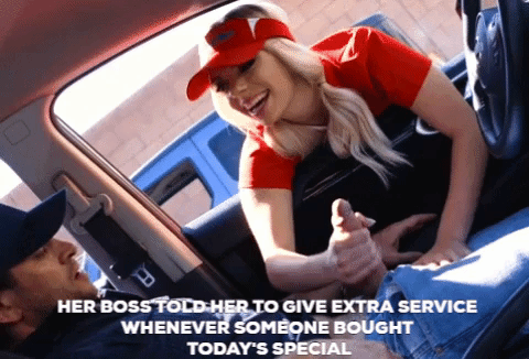 Cheating Girlfriend Gives Extra Services in the Car picture 1 of 1