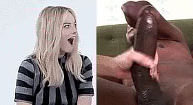 Blonde Celebrity Babes Get Interracial with a Big Black Penis'