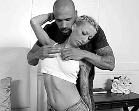 Blonde Big Tits Babe Gets Her Boobs Handled'