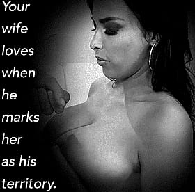 Your Wife Loves Cumshots When You're Not Around'