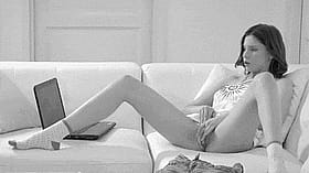 Brunette Female Masturbation: A Sensual Experience'