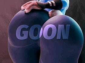 Anthro Gooner's Captions: Sexy Tooner's Ass'