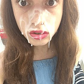 Amateur Teen Bukkake Facial: Non-Nude, Facial Cumshot'