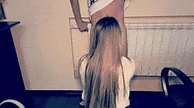 Blonde Babes Giving Amazing Blowjobs'