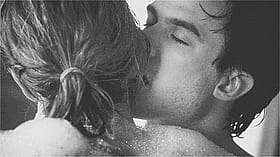 Sexy Shower Fun: Two Hot People Making Out in the Shower'