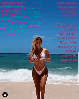 Slutty Bikini Girlfriend Cheating on Cuckold Boyfriend'