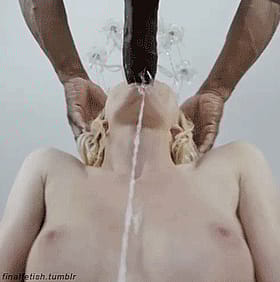 Blonde Blowjob Bitch Gets Jizzed on Her Face'