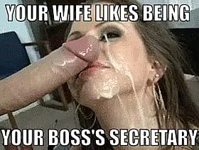 Your Boss's Secretary Gets Fucked by Chad'