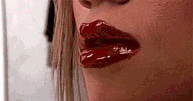 Get a Blowjob from a Babe with Red Lips'