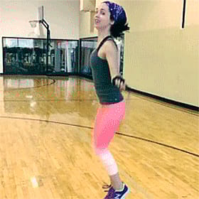 Eliza Dushku's Big Tits Celebrity Workout'