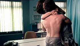 Sexy Back: Naked Backside in Office'