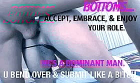 Sissy Caption: Sex GIF & Sissy Submit Like A Pro'