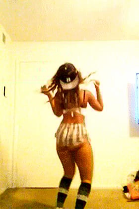 Juicy Ass: Get Your Creamy Cheeks on This Ebony Beauty'