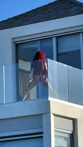 Bootylicious Celebrity Twerking in a Thong'