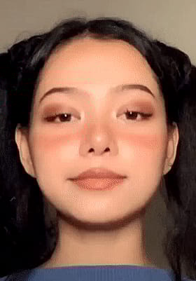 Brunette Cutie's Perfect Face: Non-Nude Beauty'