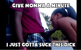 Momma Gonna Suck This Dick: A Public Blowjob'